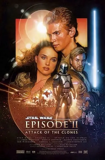 Pôster de Star Wars: Episódio II - Ataque dos Clones (2002)