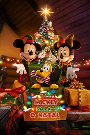 Capa de Mickey Salva o Natal