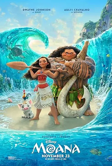 Pôster de Moana: Um Mar de Aventuras (2016)