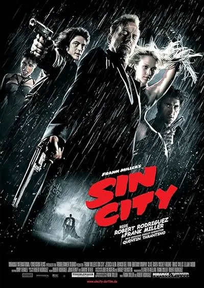 Capa de Sin City: A Cidade do Pecado