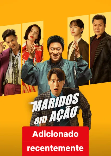 Capa de Maridos em Ação
