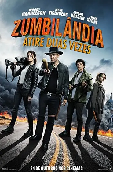 Capa de Zumbilândia: Atire Duas Vezes