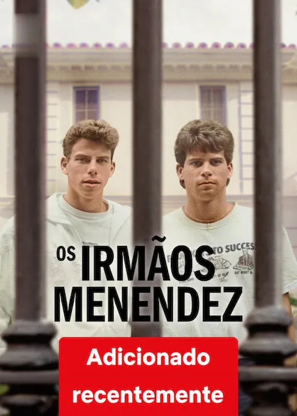 Capa de O Caso dos Irmãos Menendez