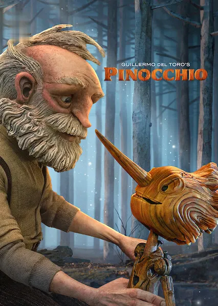 Pôster de Pinóquio por Guillermo del Toro (2022)