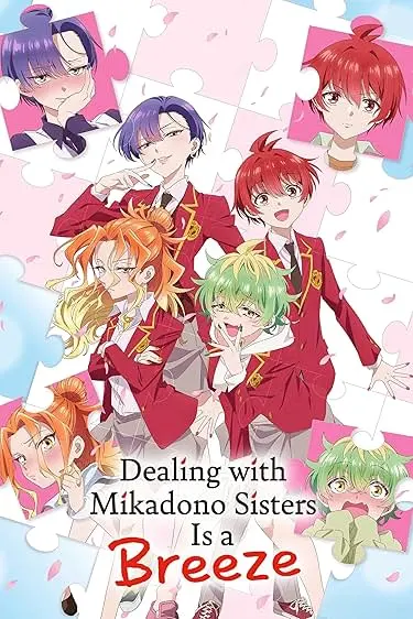 Capa de Dealing with Mikadono Sisters Is a Breeze