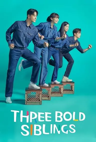 TV series poster: Os Três Irmãos Ousados