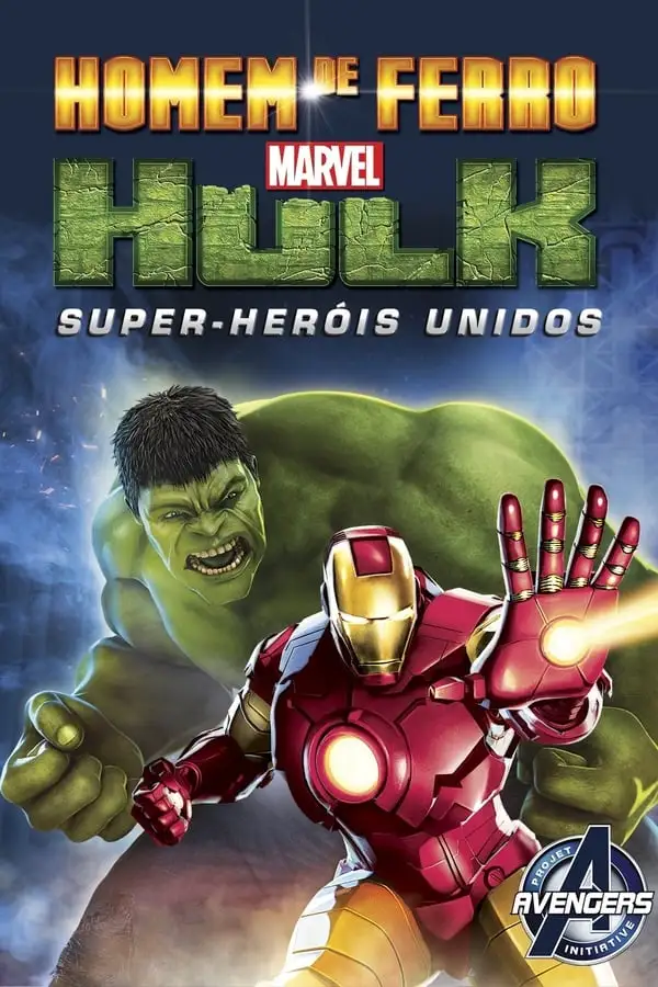 Pôster de Homem de Ferro e Hulk: Super-Heróis Unidos (2013)