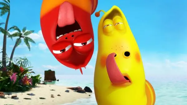 Movie Poster: The Larva Island Movie
