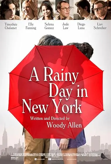 Pôster de Um Dia de Chuva em Nova York (2020)