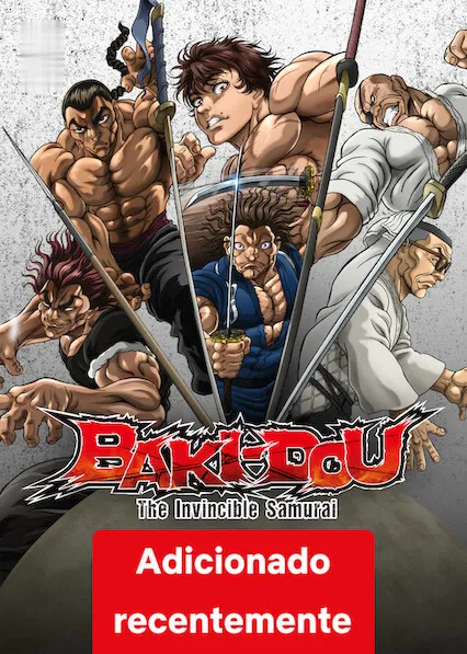 Pôster do anime BAKI-DOU: O Samurai Invencível (2026)