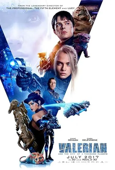 Pôster de Valerian e a Cidade dos Mil Planetas (2017)