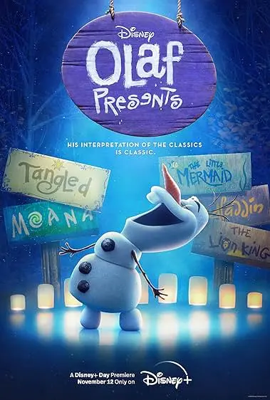 TV series poster: Olaf Apresenta