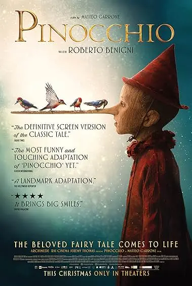 Pôster de Pinóquio (2020)