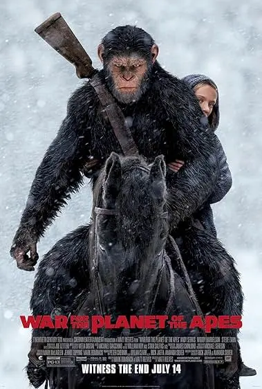 Capa de Planeta dos Macacos: A Guerra