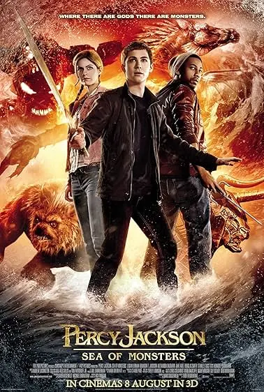 Capa de Percy Jackson e o Mar de Monstros