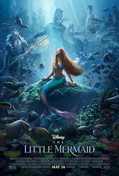 Pôster de A Pequena Sereia (2023)