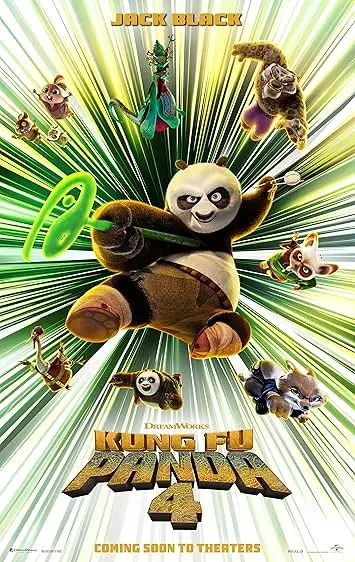 Capa de Kung Fu Panda 4