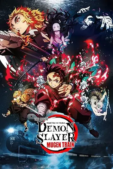 Capa de Demon Slayer: Mugen Train - O Filme