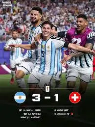Argentina 3-1 Suíça