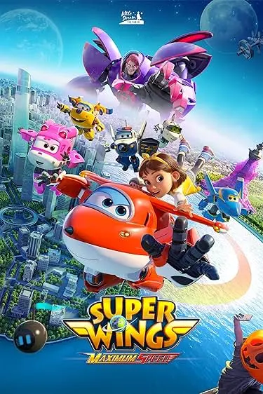Capa de Super Wings em Velocidade Máxima