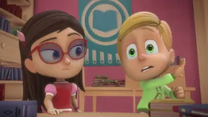 Cena do episódio 24 de PJ Masks – Heróis de Pijama