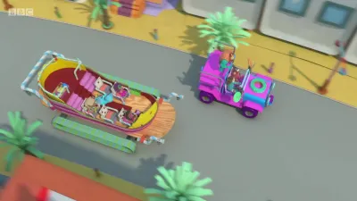 Bitz and Bob-E19.The Every Place Chase Race