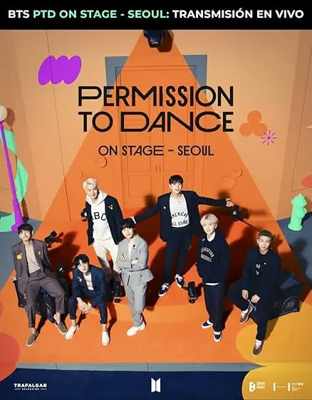 Pôster de BTS Permission to Dance on Stage - Seoul: Live Viewing (2022)