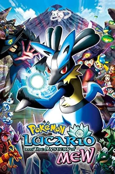 Capa de Pokémon: Lucario e o Mistério de Mew