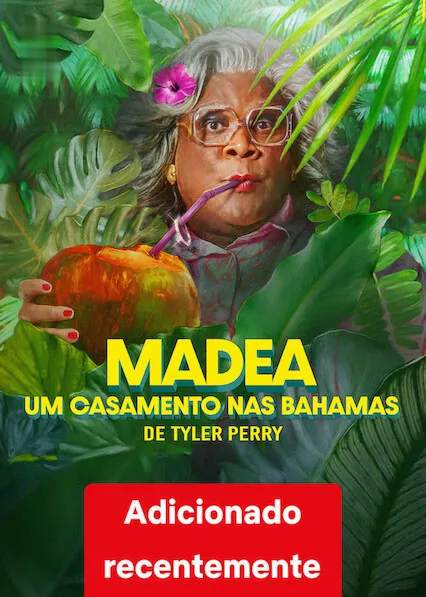 Capa de Madea e o Casamento nas Bahamas