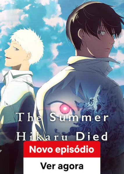 Capa de O Verão em que Hikaru Morreu