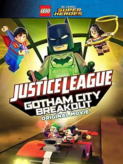 Pôster de LEGO Super Heroes: DC Liga da Justiça - Revolta em Gotham (2016)