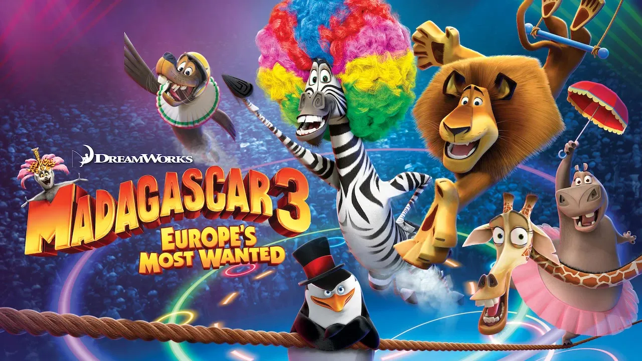 Movie Poster: Madagascar 3: Os procurados