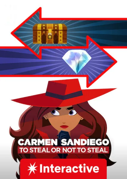 Pôster de Carmen Sandiego: Roubar ou Não, Eis a Questão (2020)
