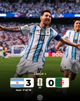 Argentina 3-0 Argélia