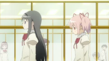Puella Magi Madoka Magica Episódio 1