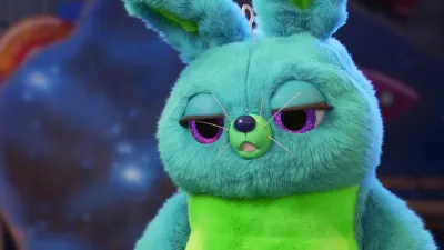 Sessão Pipoca com a Pixar-E5.Fluffy Stuff with Ducky and Bunny: Love
