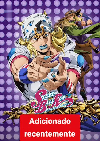 Capa de STEEL BALL RUN JoJo’s Bizarre Adventure