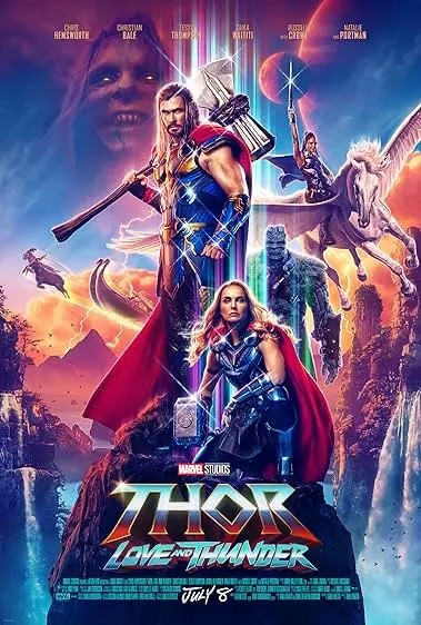 Capa de Thor: Amor e Trovão