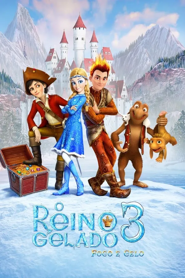Pôster de O Reino Gelado 3: Fogo e Gelo (2018)