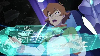 Voltron - O Defensor Lendário-O leão branco