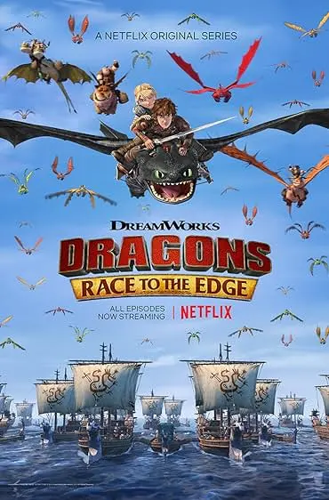 TV series poster: Dragões: Corrida até o Limite