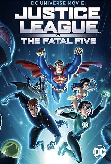 Pôster de Liga da Justiça: Os Cinco Fatais (2019)