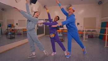 Blippi e As Profissões-Dançarinos