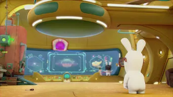 Rabbid cupido/Rabbid Chapeuzinho Vermelho/Ursinho de pelúcia