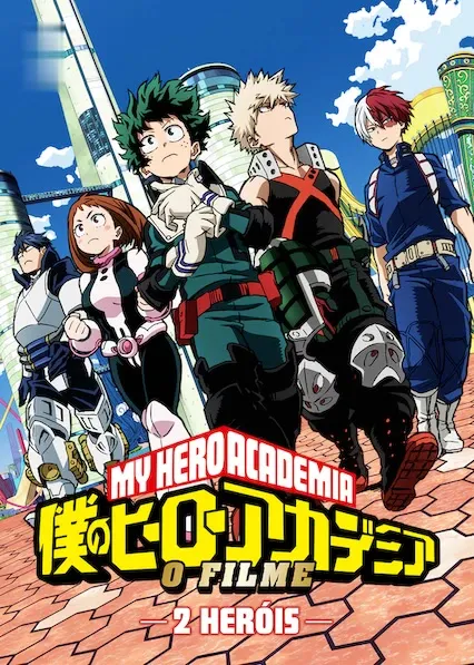 Pôster de My Hero Academia: 2 Heróis (2018)