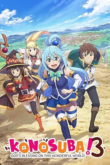 Capa de Konosuba: As Bençãos de Deus Neste Mundo Maravilhoso