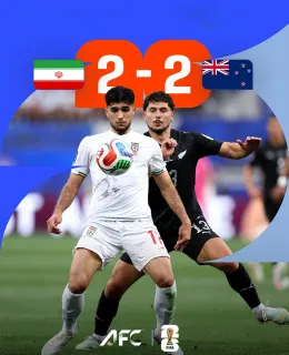 IR Irã 2-2 Nova Zelândia