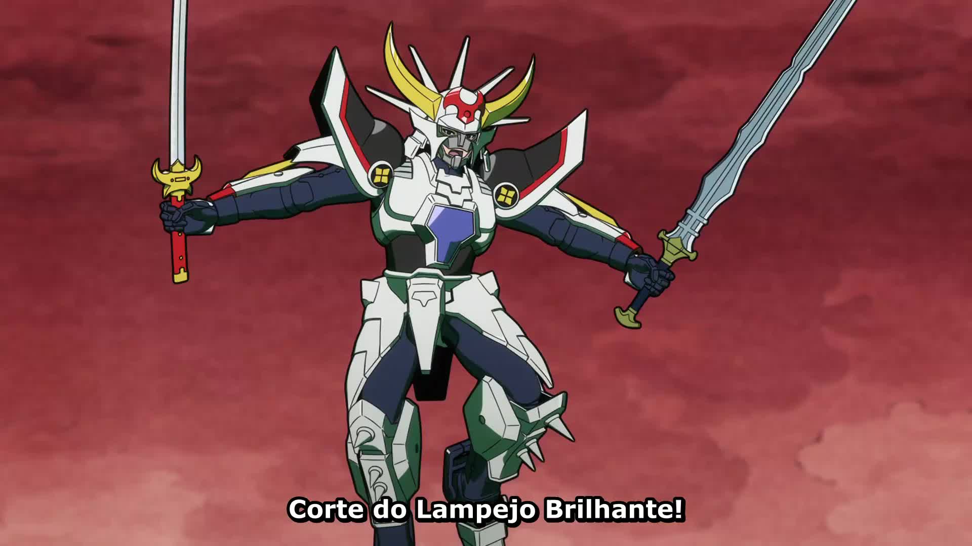 Yoroi-Shinden Samurai Troopers Episódio 12