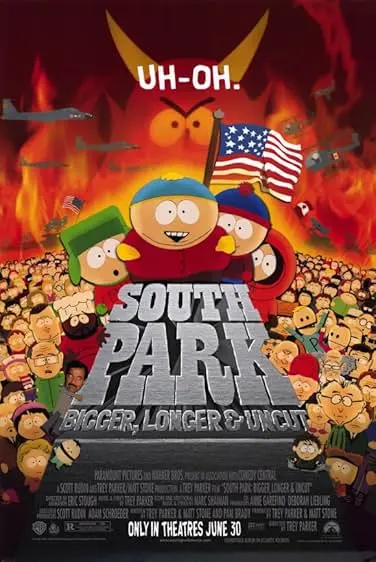 Pôster de South Park: Maior, Melhor e Sem Cortes