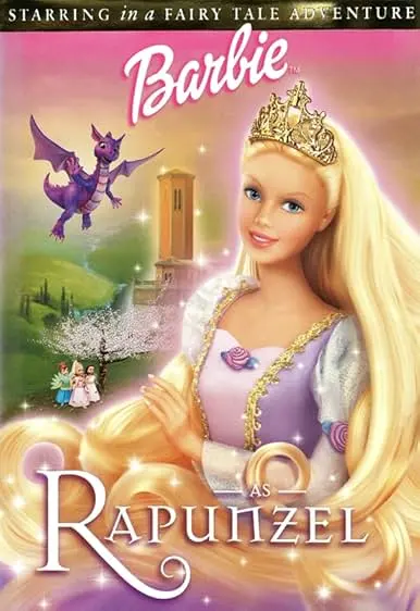 Pôster de Barbie como Rapunzel (2002)